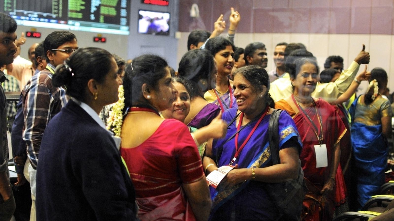 These women helped power India’s mission to Mars