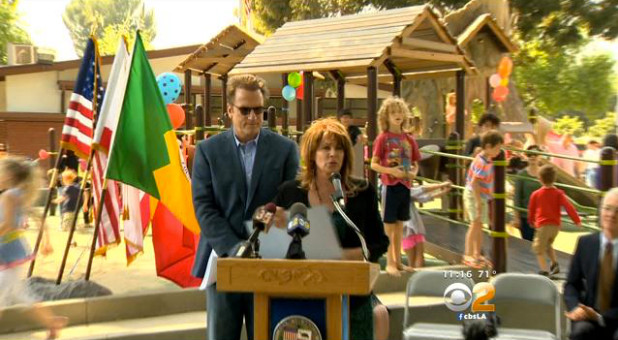 CBSLA.com: Local Couple Gives Disabled Children A Place To Play After Loss Of Son